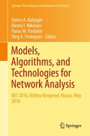 Models, Algorithms, and Technologies for Network Analysis - Cover