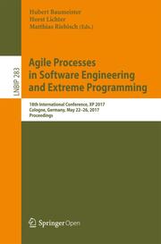 Agile Processes in Software Engineering and Extreme Programming - Cover