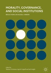 Morality, Governance, and Social Institutions - Cover