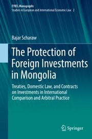 The Protection of Foreign Investments in Mongolia - Cover