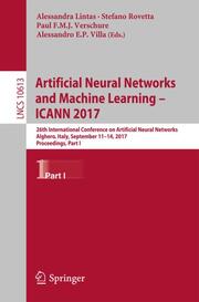 Artificial Neural Networks and Machine Learning - ICANN 2017 - Cover