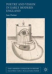 Poetry and Vision in Early Modern England - Cover