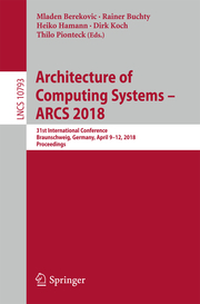 Architecture of Computing Systems - ARCS 2018 - Cover