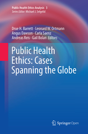 Public Health Ethics: Cases Spanning the Globe - Cover