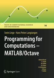 Programming for Computations - MATLAB/Octave - Cover