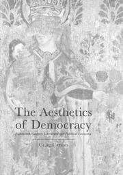 The Aesthetics of Democracy - Cover