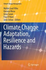 Climate Change Adaptation, Resilience and Hazards - Cover