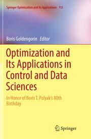 Optimization and Its Applications in Control and Data Sciences