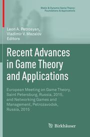 Recent Advances in Game Theory and Applications