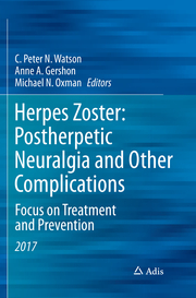 Herpes Zoster: Postherpetic Neuralgia and Other Complications - Cover