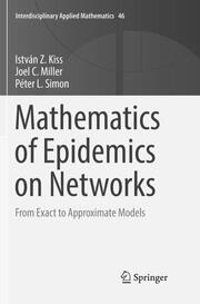Mathematics of Epidemics on Networks - Cover