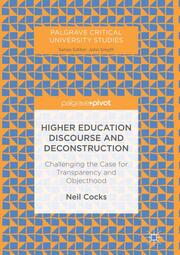 Higher Education Discourse and Deconstruction - Cover
