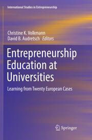 Entrepreneurship Education at Universities - Cover