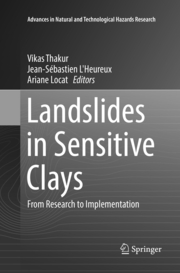 Landslides in Sensitive Clays - Cover