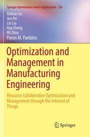 Optimization and Management in Manufacturing Engineering
