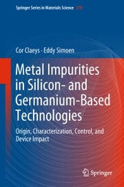 Metal Impurities in Silicon- and Germanium-Based Technologies - Cover