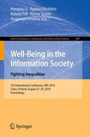Well-Being in the Information Society. Fighting Inequalities - Cover
