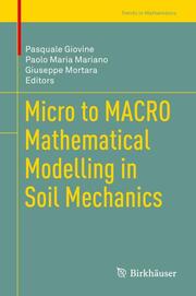 Micro to MACRO Mathematical Modelling in Soil Mechanics - Cover