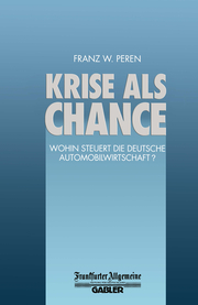 Krise als Chance - Cover