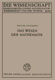 Das Wesen der Mathematik - Cover