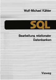 SQL Bearbeitung relationaler Datenbanken - Cover