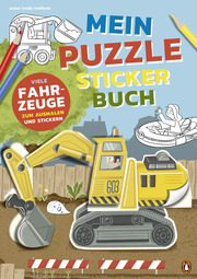 Mein bunter Puzzle-Sticker-Spaß - Fahrzeuge - Cover