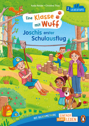 Penguin JUNIOR - Einfach selbst lesen: Eine Klasse mit Wuff - Joschis erster Schulausflug (Lesestufe 2) - Cover