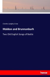 Maldon and Brunnanburh - Cover