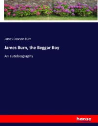 James Burn, the Beggar Boy - Cover