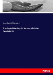 Theological Writings Of Hermes, Christian Neoplatonist - Cover