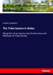 The Tribal System in Wales - Cover