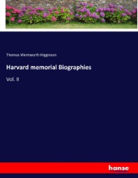 Harvard memorial Biographies