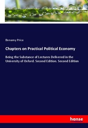 Chapters on Practical Political Economy - Cover