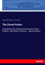 The Choral Psalter - Cover