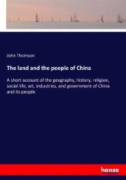 The land and the people of China - Cover