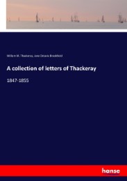 A collection of letters of Thackeray