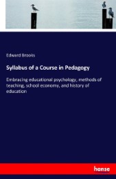 Syllabus of a Course in Pedagogy