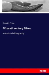Fifteenth century Bibles - Cover