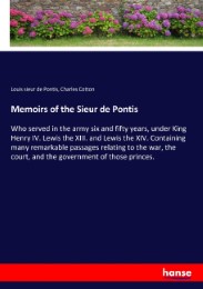Memoirs of the Sieur de Pontis - Cover