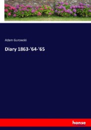 Diary 1863-'64-'65 - Cover