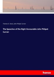 The Speeches of the Right Honourable John Philpot Curran - Cover
