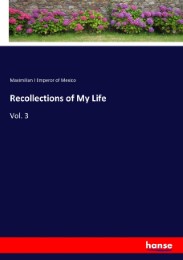 Recollections of My Life - Cover
