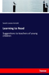 Learning to Read - Cover