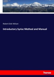 Introductory Syriac Method and Manual