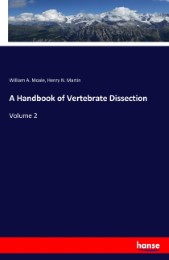 A Handbook of Vertebrate Dissection