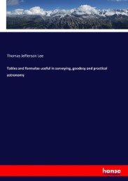 Tables and formulae useful in surveying, geodesy and practical astronomy - Cover
