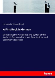 A First Book in German