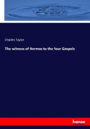 The witness of Hermas to the four Gospels