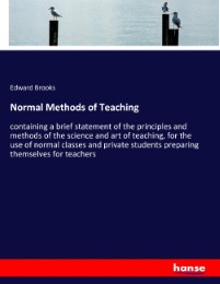 Normal Methods of Teaching