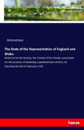 The State of the Representation of England and Wales